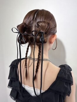 ヘアセット専門店 ナゴミ 渋谷店(nagomi)の写真/冬イベントの勝負ヘア!崩れ知らずで最強キープ力のヘアセット¥2000~★卒業式・バレンタイン予約受付中!