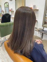 ラテ アトリエ(latte atelier)&nbsp;ブラウンカラー/艶髪/ゆる巻き