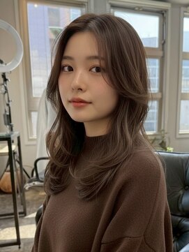 ミュージアム(MUSEUM) 大人フェミニンミディアム♪ /神戸/三宮/レイヤーカット