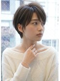 30代40代大人可愛いショートボブ 大人ショート