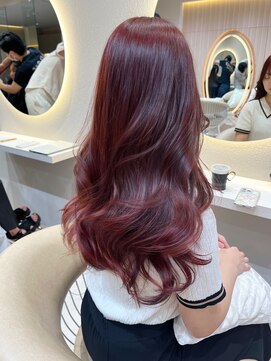 ロンド アンブル 四条烏丸(Lond ambre) 平野実花/グレージュ/オリーブ/ブリーチなし/ダブルカラー