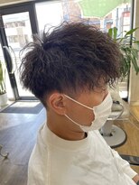 ヘアアンドメイク アリス(hair&make ALICE produce by COLT) メンズ ショート パーマ ツイスパ