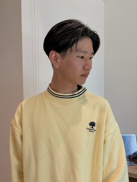ファースト 仙台店(first) 【メンズ山田】20代30代 海外風オールバックセンターパート