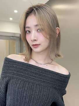 サンド ミュウ 横浜店(sand mieu) 垢抜け韓国風ボブ