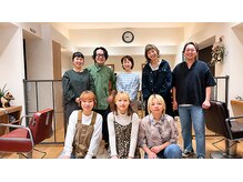 ポレポレハッピーヘアワーク POREPORE HAPPY HAIR WORKの雰囲気（お客様のお悩み解決のプロ。個性溢れるポレポレのメンバーたち！）