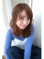 ヘアーデザイン リマ(Hair Design Lima)&nbsp;『Lima』ゆるふわデジタルパーマ 小顔ベージュカラーロブ