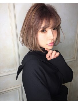 パーチェ(perche) perche【モーブベージュ×ボブ×S/S】