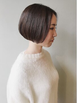 モク 大阪梅田店(MOK) ハンサムショートボブ