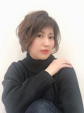 スイート ヘアデザイン(Suite HAIR DESIGN) 《Suite》アッシュベージュ×ショートボブ
