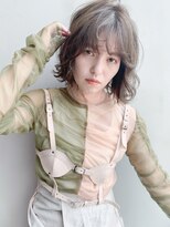 アイティー バイ アルバム 中野店(IT by ALBUM)&nbsp;ラフウェーブボブ_厚めバングローライトスリークボブ_7305