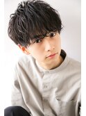 【verdaメンズ】ナチュラル束感×ツーブロックショート mizuno