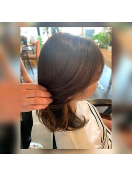 ボンド(hair salon bonD) イヤリングカラー『20代30代40代髪質改善』