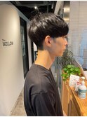 ２ブロックマッシュ風【メンズサロン　The WILLOW神保町店】