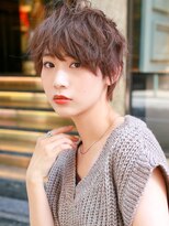 ラフィス ヘアー クラン 広島本通店(La fith hair clan) 【La fith】マロンベージュ×マッシュショート