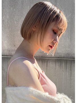 アッシュ 八王子店(Ash) 髪質改善ヘアエステ×ビタミンカラー《ミニボブ》 Ash八王子店