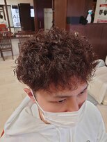グルーマーズトウキョウ(GROOMER/S TOKYO)&nbsp;【GROOMER/S 丸山 】 ツイストスパイラルパーマ スタイル