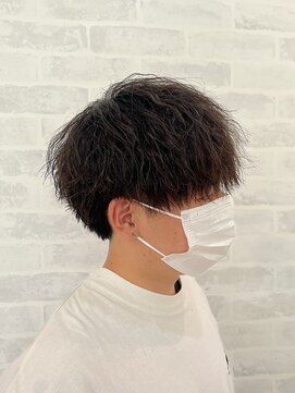 美容室ジャスミン ツイスパ×マッシュ【hotaru】