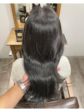 サク(Sac.) アッシュブラック×ブルーグレージュ Sac.恵比寿 栃木優佑