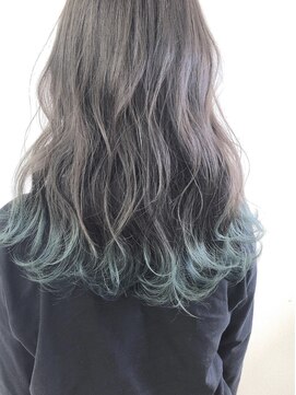 カットウェルズ粟殿店(Cut Well's smile&peace) 裾カラー　奈良 cutwells 粟殿