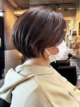 ティダスマイル(tida smile) ショコラアッシュ_大人ショート20代30代40代50代