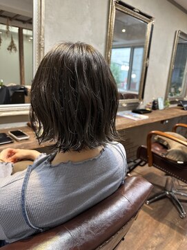 リンクスヘアー(LINqS hair) 切りっぱなしボブ