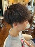 【Men‘ｓ限定】 カット+髪質改善ケアパーマ+トリートメント　¥15500→¥11000