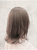 ふんわりカールヘルシースタイルルーズヘアショコラアッシュ