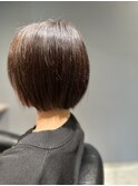 ぱっつんボブ