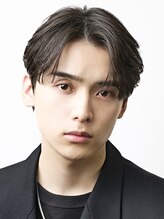 オーシャントーキョー ホワイト 原宿(OCEAN TOKYO WHITE) 韓国風センターパートハンサムショートニュアンスパーマ