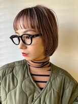 リノショアーズ ショウナン 辻堂店(RinoShores SHONAN)&nbsp;大人ショート／ショートボブ/シルキーカラー/ハイトーンカラー