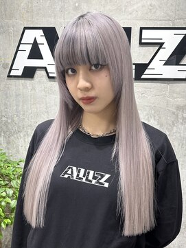 オルズ 渋谷(ALLZ) ハイトーンペールホワイトダブルカラーケアブリーチケアカラー