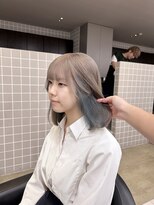 ユナイテッド 横浜(UNITED) 【大内萌花指名】ミルクティーグレージュ×ペールブルー