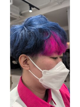 アース 菊名店(HAIR&MAKE EARTH) ブルーカラー