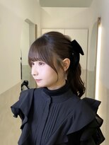 ユーザ(YUZA)&nbsp;最高峰髪質改善トリートメント×グレージュ×顔周りレイヤー