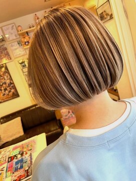 ヘア メイク ココ(hair make coco) 筋感ハイライト★ライトベージュ