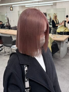 ベレーザ 渋谷(BELEZA) 12041マロンベージュ黒髪グレージュ髪質改善韓国ボブ