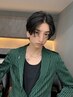 メンズカット＋韓国式髪質改善ストレート