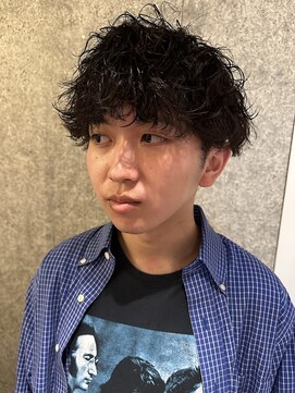 リンネテラス(Lin'ne terrace) マッシュ×波巻きパーマ