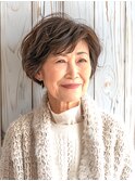 ★似合わせこなれミディグラレイヤー小顔大人ショート
