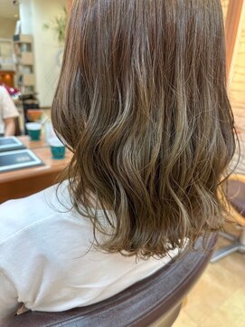 美容室ヒラトヤ 仙北店 20代30代40代大人かわいいゆるふわ愛されココアブラウン