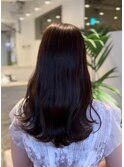 髪質改善＊ロングレイヤーグレーベージュ＊美髪【Zina船橋】