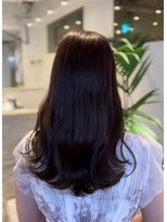 ジーナ 船橋(Zina) 髪質改善*ロングレイヤーグレーベージュ*美髪【Zina船橋】