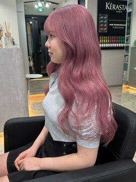 ラピステン 福岡天神 大名店(Lapis) 担当_原島/エクステ/レイヤー/ブリーチ/髪質改善/ブリーチなし