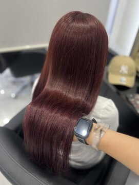 ヘアーデザイン ジェルム(Hair Design germe) プルエクオンカラーチェリーピンク / YUDU