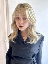 ヨーク(yoke)&nbsp;【yoke×RYO】レイヤー/レイヤーカット/ブロンド/立川