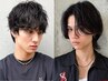 《佐渡川指名限定》メンズカット+スパイラル/ツイストパーマ￥12300→￥10800