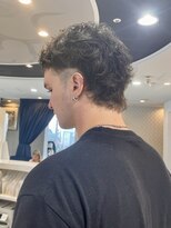 メンズマレットヘア
