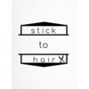 スティックトゥーヘアー(stick to hair)のお店ロゴ