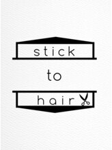 stick to hair