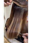 特殊シルクストレート/お客様 before after